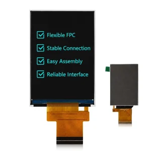 Custom 2.83 Inch IPS TFT LCD Display 480×640 Compact Module 2.2mm Thickness MIPI Interface ST7701SN Driver IC for Portable