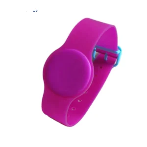 Custom Bracelets Wristbands Nfc Digital Smart Business Pvc RFID Keyring Supplier