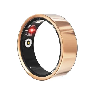 Custom Brand Name Health Smart Ring Fast Shipping Blood Oxygen Monitoring for IOS Android Steel Case App Control