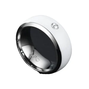Custom Ceramic NFC Smart Ring for Social Media Payment and Mobile Phone Use