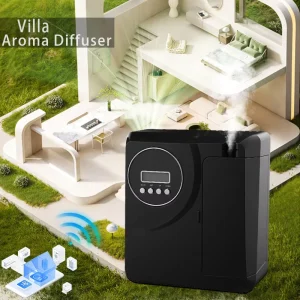 Custom Design Remote Control Large Capacity Smart Scent Humidifier Mist Air Diffuser for Room Supply Villa Unique Aroma Diffuser