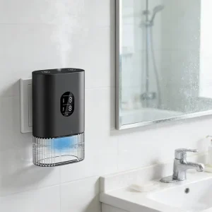 Custom Electric Automatic Smart App Control Wall Plug in Waterless Cold Air Essential Oil Diffuser with Ambient Light