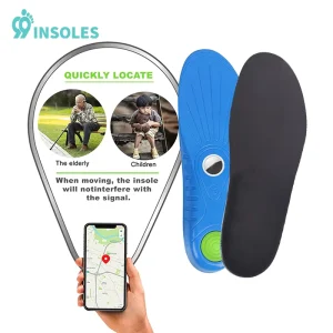 Custom Insole Child Smart Hidden GPS Tracker Insoles Elderly Anti Loss Airtag Insole