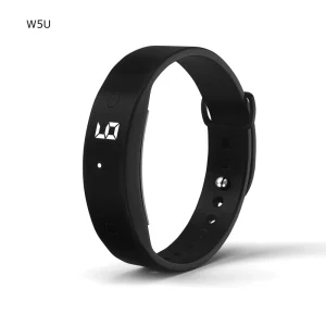 Custom Logo Bracelet Vribration Alarms 3D Pedometer Smart Watch CE ROSH Certified Free Samples