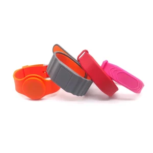 Custom Logo Printing Smart Wristband NFC Chip Rubber Bracelet Programmable Silicone Smart Wristband for Payment