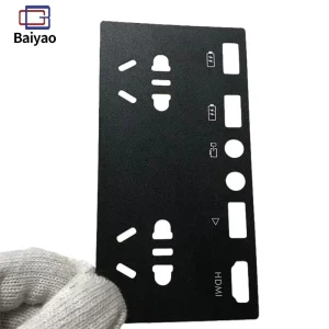 Custom Medical Device Acrylic Front Panel Precision Cutout PMMA Cover with Window & Labels for Electronic Equipment