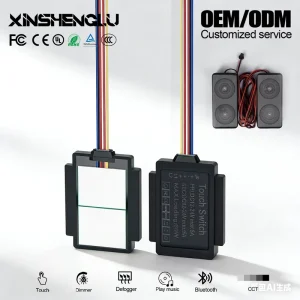 Custom New Smart Touch Sensor for Dimmer Wireless LED Light Control Bathroom Mirror Defog Memory Function