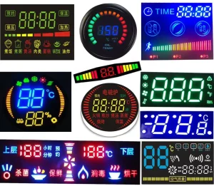 Custom OEM ODM 7 Segment LED Display Module With Stretch Bar And Capacitive Touch For Retail Store Indoor Use