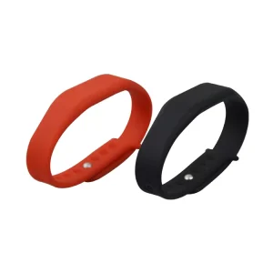 Custom Passive Writable 13.56MHz RFID Adjustable NFC Silicone RFID Wristband Bracelet