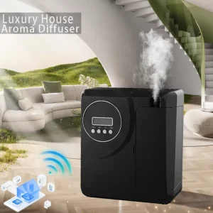 Custom Plug-in Cold Air Pump Refill Small Area Wall Mounted Smart Aroma Diffuser Factory Supply Fragrance Machine Dispenser HVAC
