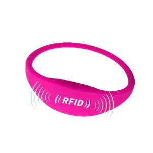 Custom Printing Programmable NFC Waterproof Silicone Bracelet 213 215 216 1K RFID Chip 13.56MHz Wristband for GYM Fitness