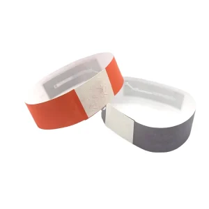 Custom RFID Dupont Paper Wristband Disposable Smart Bracelet for Event Access Control NFC Wrist Band