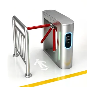Custom Recognition Module Access Control Systems Products Security Tripod Turnstile Gate for Indoor or Outdoor
