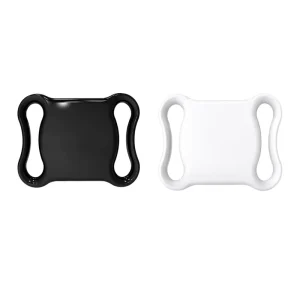 Custom Silicone GPS Pet Tracker Protective Case Air Tag Holder for Dog Cat Collar Strap Outdoor