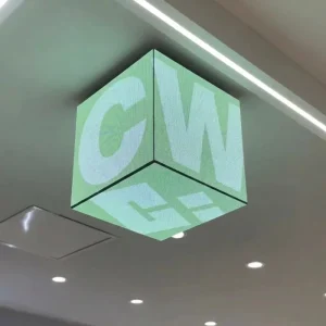 Custom Smart Indoor Special-shaped LED Screen SDK Stretch Bar Full Color High Brightness for Retail Store Shopping Mall