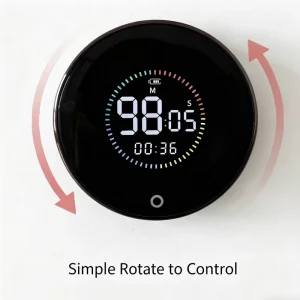 Custom Smart Large LED Digital Magnetic Standing Visual Kitchen Countdown Timer with Volume Adjust Time Reminder Charge Cooking