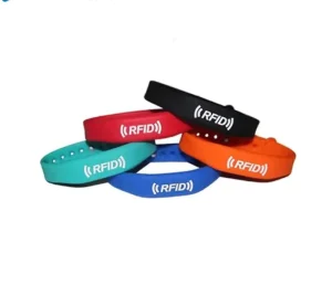 Custom Waterproof 13.56mhz Silicone Smart Bracelet with Programmable Nfc Rubber Rfid Cashless Wristband for Payment