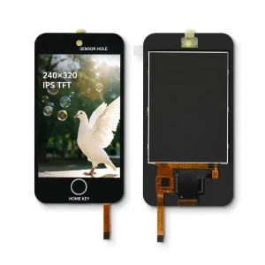 Custom XMSJ 2.8 Inch IPS TFT LCD Module 240×320 Touch Panel Display for Smart Door Lock Access Control Home Key Ring Design