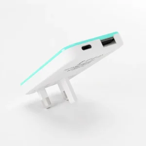 Custom color 20W Mobile Phone Card thin PD Fast Charger with Folding Pins