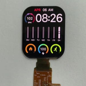 Customizable 1.93 Inch OLED AMOLED Module 368 X 448 Pixels Full Color Capacitive Touch Screen Display Panel for Smart Watches