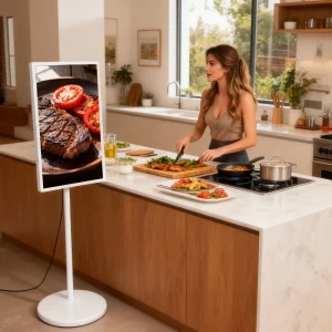 Customizable Android TV Interactive Live Video Tablet In Cell Touch Screen LED Smart Portable Interactive Displays & Accessories