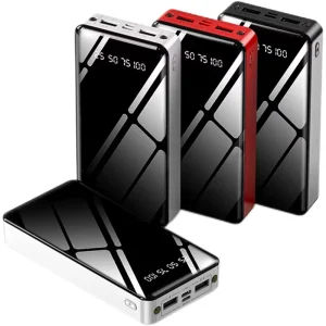 Customizable Gift Idea Power Bank Big Capacity Powerbank 50000mah 20000mah Multi Color Charging Power Banks Station