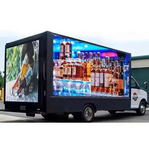 Smart Digital Commercial Message Mobile Rental Tv Advertising Truck Box Car Advertising Led Display Screen