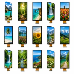 Customize TFT LCD Touchscreen Display 7.0 8.10 8.90 9.16 9.66 10.21 10.16 15.6 17.3 Inch IPS TFT LCD Touch Panel