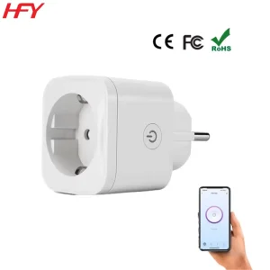 Customized 15A Mini Smart Plug WiFi Socket EU Standard Smart Outlet Alexa Google Assistant Compatible India UK Plug 1 Year