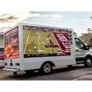 Customized Digital Commercial Sign P10 Outdoor Waterproof Video Wall Pickup Truck Car Advertising Led Display Screen