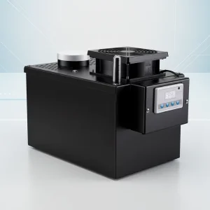 Customized Electric Evaporative Metal Cigar Cabinet Elegant Luxury Mini Desktop Smart Humidifier 10L Capacity 1 Year Hotel