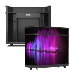 Customized GOB Movable LED DJ Booth P1.8 P2 P2.5 Indoor KTV Dj Table Booth LED Display Screen for Disco Bar Stage Wedding
