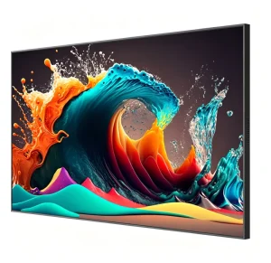 Customized Logo Android 11 4K UHD 49 Inch Frameless Commercial Advertising Screen for Wall Mount Digital Signage with WiFi
