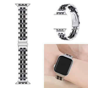 Customized Logo Natural 44 mm 45 mm 41 mm 40 mm 42 mm 38 mm Stainless Steel Solid Wood Smart Iwatch Bracelet