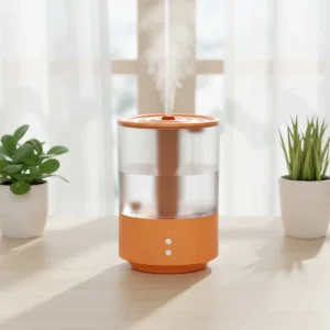 Customized Logo and Carton Noiseless 3L Water Tank Ultrasonic Cool Mist Smart Tabletop Air Humidifier for Office Use