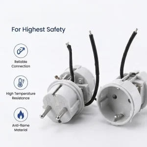 Customized Plug Socket Electrical Component for Smart Home Products Plug Timer Switch Power Meter OEM ODM Custom Factory