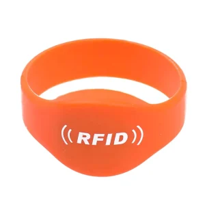 Customized RFID Wristband Concert Event Water Park Smart E-Ticket Colorful NFC Bracelet for Access Control Membership