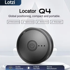 Customized Smart 4G WiFi LBS GPS tracker for Children Seniors Featuring SOS Alarm Cloud Storage Magnetic No Installation