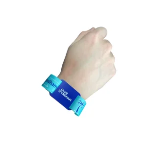 Customized Smart Bracelets Wristbands RFID Bracelet NFC Tag Smart Chip Rfid Woven Fabric Wristband for Events