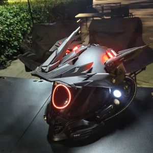 Customized Smart Wearable Helmet Based on Head Circumference Equipped with Lighting Kit and Built in Cooling System