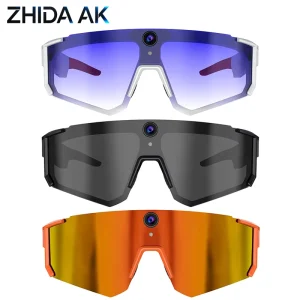 Cycling AI Smart Glasses Outdoor Sunglasses 8MP Camera Recording Video Photography AI Translation Sports Camera Custom Logo