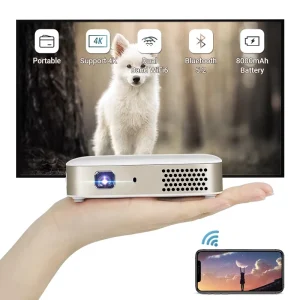 D061 Portable Home Theater Game Video Proyector Mini Smart WIFI Beamer Outdoor Pocket Projector