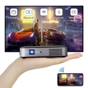 D061AQ Smart Android Phone Projector Portable Mini Pocket Proyector HD Home Theater Video Projecteur