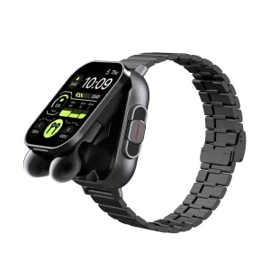 D8 2-in-1 Smartwatch Call & Headset TWS Music Earphones Heart Rate Sport Bracelet Fitness Tracker Smartwatch for Men