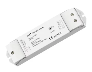 DA1 Single Color 1CH DALI LED Driver 48V Master Controller Voltage DALI LED Dimmer Generation for Lighting Systems