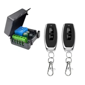 DC12V 10A Single Channel Wireless Switch Multi Functional Access Control Remote Control LED Light Electronic Smart Home System