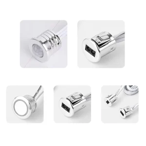 DC12V 24V 5A Cabinet Sensor Switch 5 Modes Touch PIR Hand Wave Single Door Double Door Control for Closet Furniture Lighting