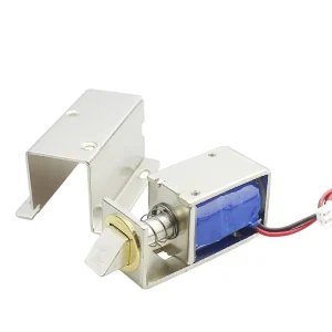 DC12V 24V Small Electromagnetic Lock LY03 Electrical Control Cabinet Drawer Locking Smart Automatic Lock Home Improvement