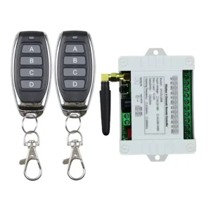DC12V DC24V Remote Control Switches Smart Wireless Switch 4CH Electronics RF Relay 12V Learning Code 433mhz