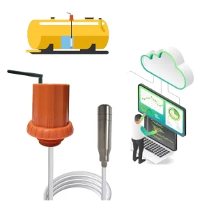 DF556 ATEX Wireless Smart Liquid Level Sensor Easy Integrated System Water Fuel Distance Fill Monitoring